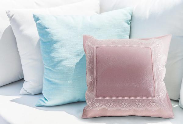 Dematex Yastık Kılıfı 40x40 Dantel Rosy
