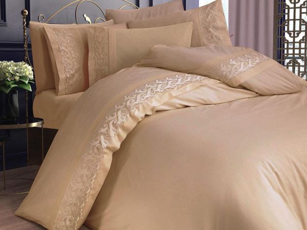 Dowery Leman Doppel-Bettbezug-Set