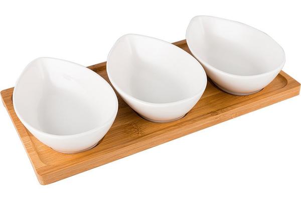 Hayal | Kase Seti | 4 Parça | Fine Porselen | Bambu | By-alz-p180184