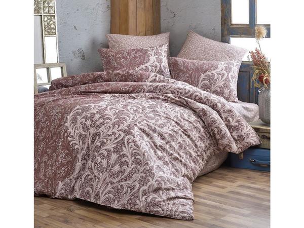 Majoli Grand Black Çift Kişilik Nevresim Takımı Kahve | Majoli