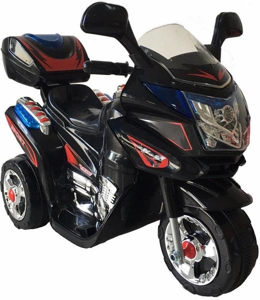 Elektrikli Çocuk Motoru 6V Siyah