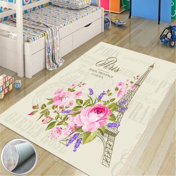 Milano Yıkanabilir Dekoratif Halı Kaymaz Taban | 8mm | MLN-HP728-1