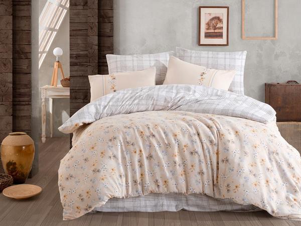 Carmen Çift Kişilik Pike Takımı Krem