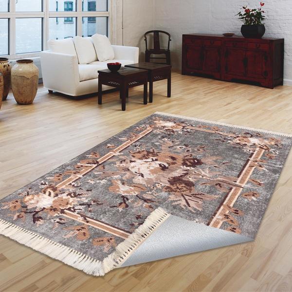 Milano Yıkanabilir Dekoratif Halı Kaymaz Taban | 8mm | MLN-DOT-HT153