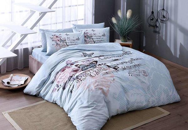 Taç Ranforce Sierra Çift Kişilik Nevresim Takımı