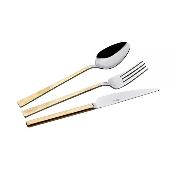 Hüma Gold Laser 60 Piece Cutlery Model: 07