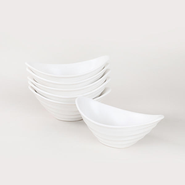 جوندول كوكي ابيض مطفي 16 سم 6 قطع | كيراميكا