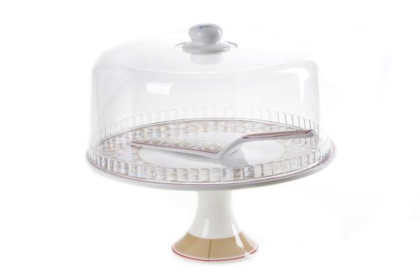 Paci Pasta Servis Tabağı Kapaklı | Kahverengi