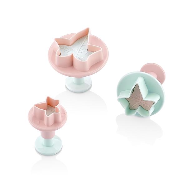 Bayev | Yaprak Figürlü 3 Adet Kurabiye Kalıbı