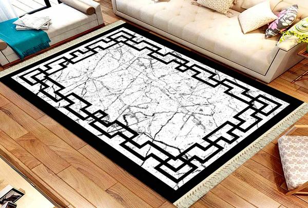 Roland 5'li Yıkanabilir Halı Seti | Beyaz | roland-3214-white