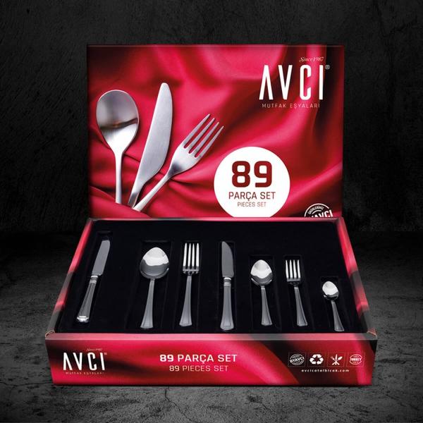 Narin 89 Parça Çatal Kaşık Bıçak Takımı