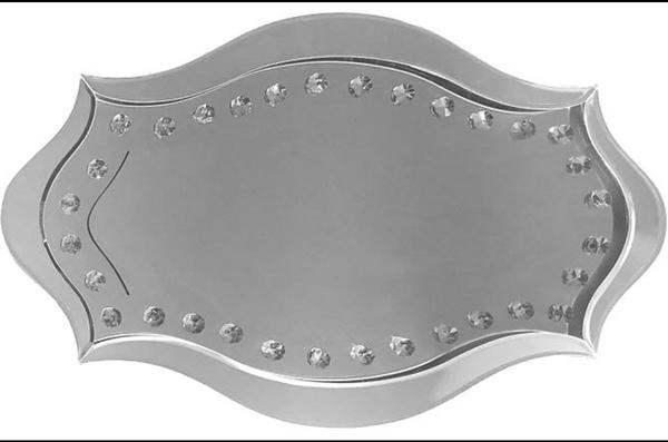 Dekonaz Lüks Kristal Taşlı Aşk Tepsi | DTX-LASKT-3C