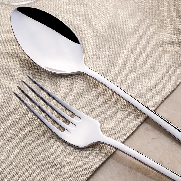 Akasya Gold Plain 60-teiliges Besteckset