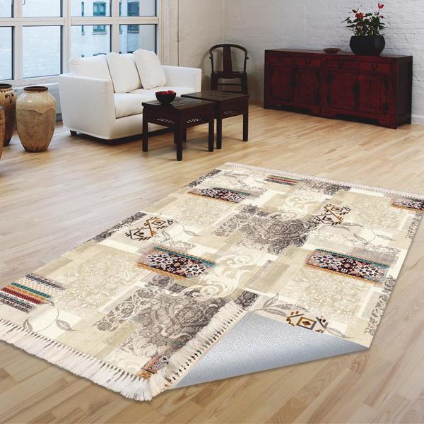 Milano Yıkanabilir Dekoratif Halı Kaymaz Taban | 8mm | MLN-DOT-HT951