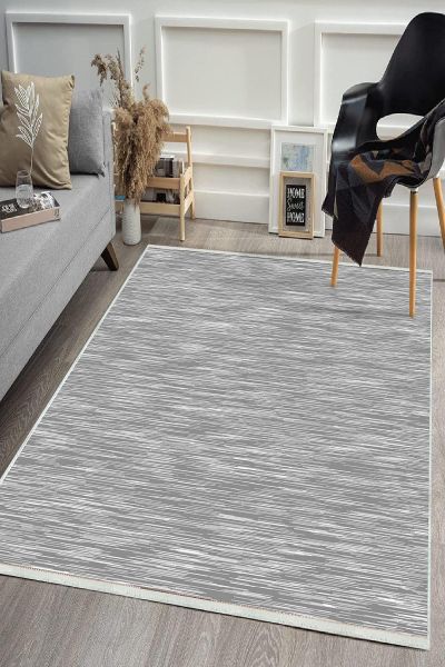 Birkilim Yıkanabilir Dekoratif Halı İpeksi Kaymaz Taban | MLN-IP-HS-472