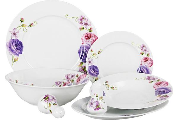 Güven Home Collection 28 Parça Kombi Porselen Yemek Takımı | 6 Kişilik | C780