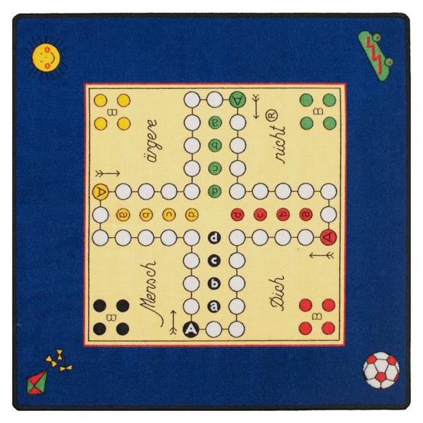 Festival Game Çocuk Halısı | Mavi | Game-Blue-92x92