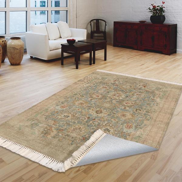 Milano Yıkanabilir Dekoratif Halı Kaymaz Taban | 8mm | MLN-DOT-HT128