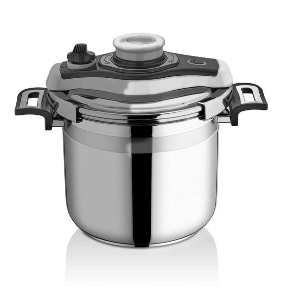 5 Lt Pratik Siyah Düdüklü Tencere