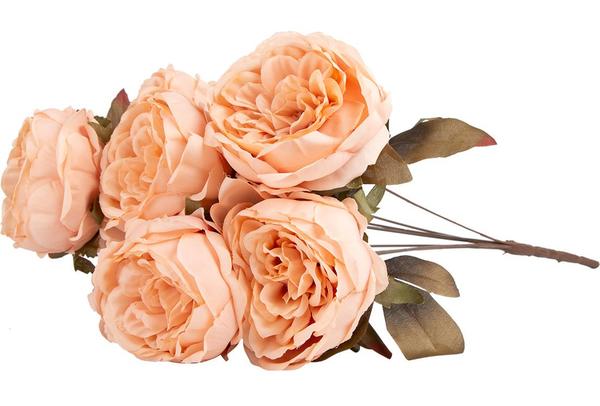 Dekonaz Dekoratif Çiçek 8 Adet | Somon | By-a138-8tmd-4