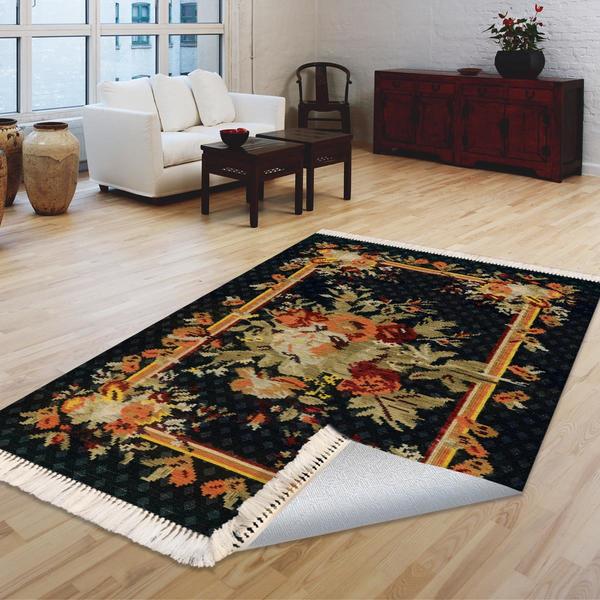 Milano Yıkanabilir Dekoratif Halı Kaymaz Taban | 8mm | MLN-DOT-HT452