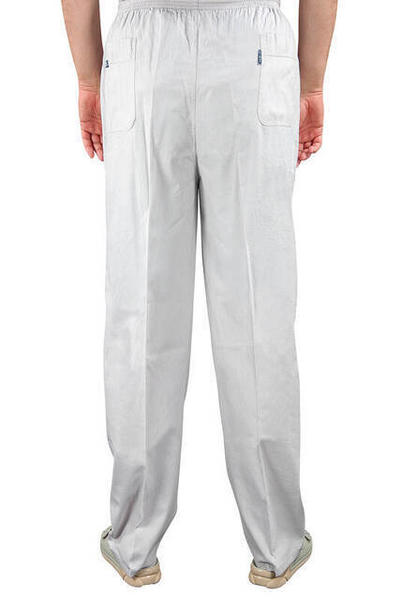 Herren Leinen Shalwar Grau Farbe - Hajj Umrah Hose