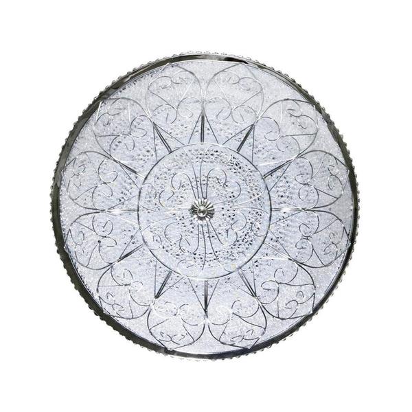 Bavary 58 cm Led Plafonyer Avize | Krom | 2015-44-A58P