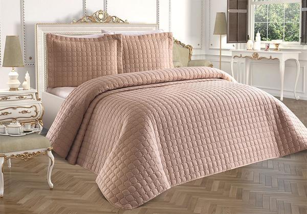 Estiva Double Bedspread Cappucino