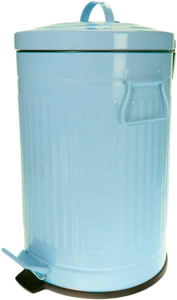 Schäfer Tretabfalleimer Metall 3L Türkis | 71144-1