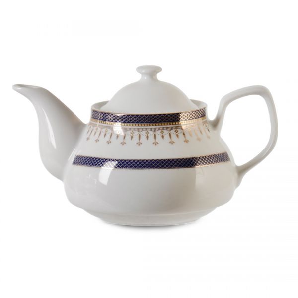 İpek Züccaciye | Beyaz Porselen Demlik No:6 | WP-100 #OG-7570#