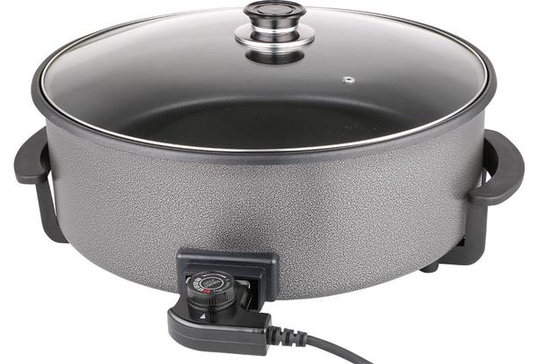 Dekonaz Elektrikli Pizza Tavası 42x11cm 1500W Yuvarlak | By-pp-42x11