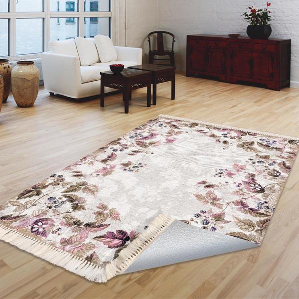 Milano Yıkanabilir Dekoratif Halı Kaymaz Taban | 8mm | MLN-DOT-HT297