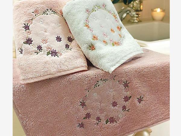 Siena 6-piece Towel Set with Lace