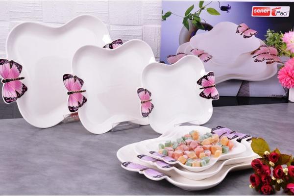 Paci Johanna Çerezlik Seti 3 Parça Set