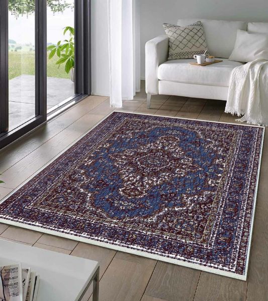 Birkilim Yıkanabilir Dekoratif Halı İpeksi Kaymaz Taban | MLN-IP-SD-525