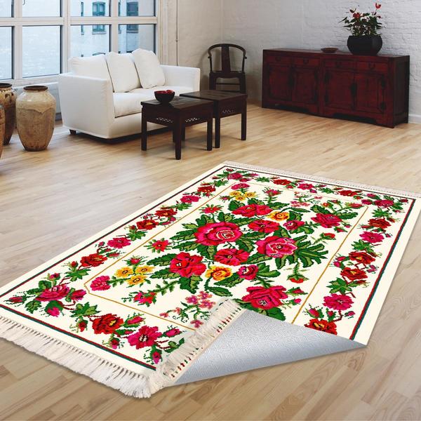 Milano Yıkanabilir Dekoratif Halı Kaymaz Taban | 8mm | MLN-HY-1353