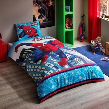 Taç Spiderman Çocuk Odası Nevresim Takımı