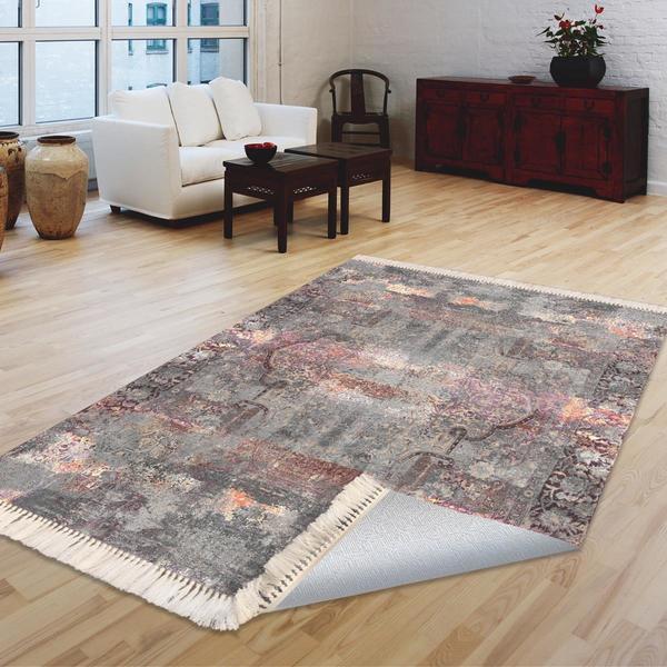 Milano Yıkanabilir Dekoratif Halı Kaymaz Taban | 8mm | MLN-DOT-HT953