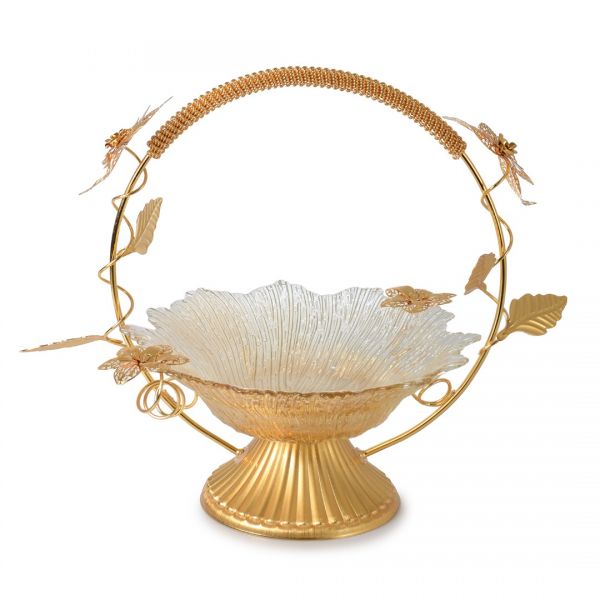 İpek| Kelebek Altın Sepetli Şekerlik