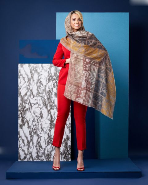 Dekonaz | Desenli Modern Tasarımlı Bayan Eşarp | DKNZ-31348