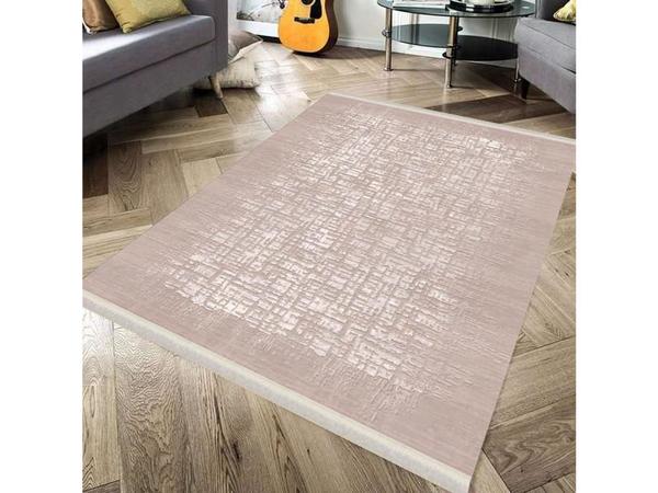 Dokuma Taban İpeksi Halı Weak Pudra 80x300 Cm