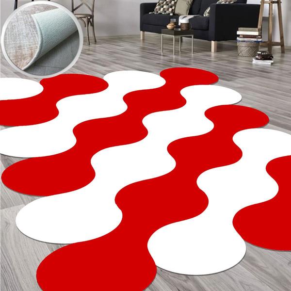 Milano Yıkanabilir Dekoratif Halı Kaymaz Taban | 8mm | MLN-DOT-HT886