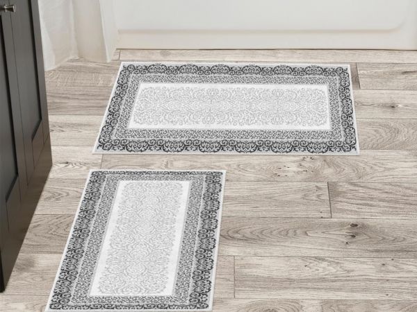 Şehzade Lot de 2 Tapis de Bain