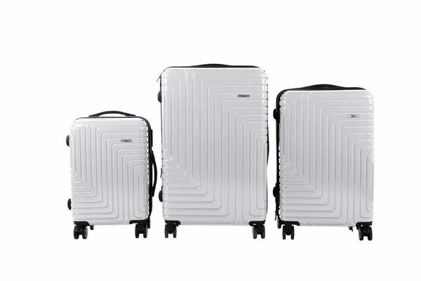 İmex 3 Parça Bavul Valiz Çanta Seti | Gümüş