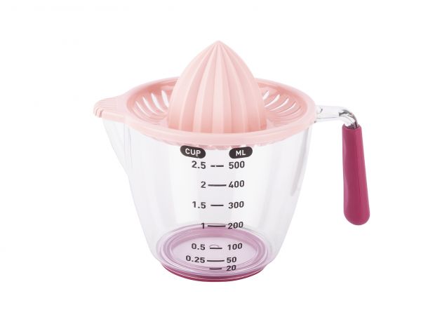 Tantitoni | Bordo Ölçü Hazneli Limon Sıkacağı 10x12.5 cm