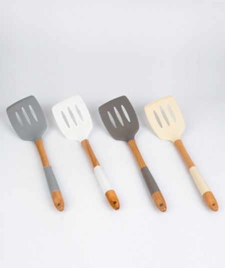 Acar Mutfak | Silikon Ahşap Saplı Spatula