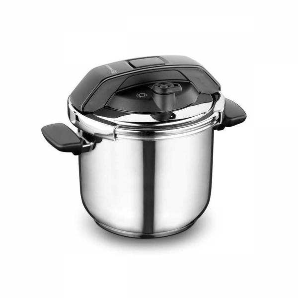 Korkmaz Kappa Düdüklü Tencere Siyah | 7 Litre | A148-01