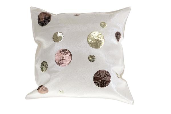 Dematex Yastık Kılıfı Sivri krem 40x40