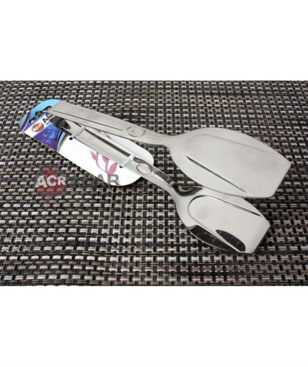 Acar Küche | Silberne Kuchenzange