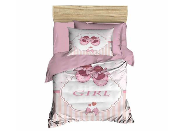 Ensemble de housse de couette bébé 3d imprimé numérique Girl Powder